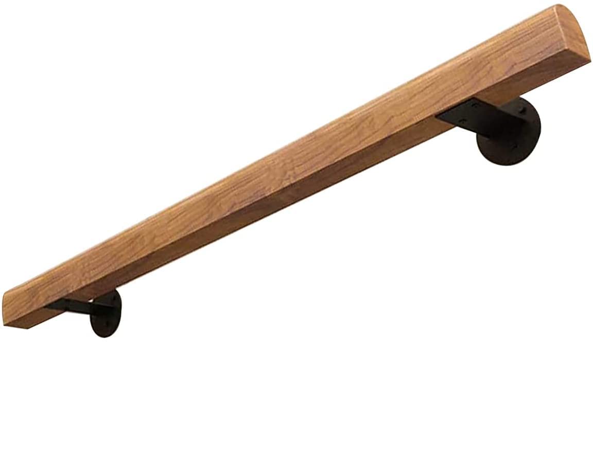 Rampe en bois pour escalier intérieur de 0,6 m avec supports