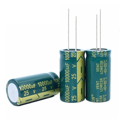 Condensateur électrolytique aluminium 25V 10000uF stable basse impédance pour audio haut de gamme
