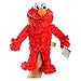 Fangzwl Marionnettes à Main Marionnette Mignonne Mignon Peluche Peluche poupée marionnette de Bonne qualité (Color : Elmo, Height : About 30 cm)