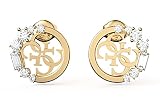 Guess Damen-Ohrringe Ohrstecker Goldfarben JUBE01114JW-YG