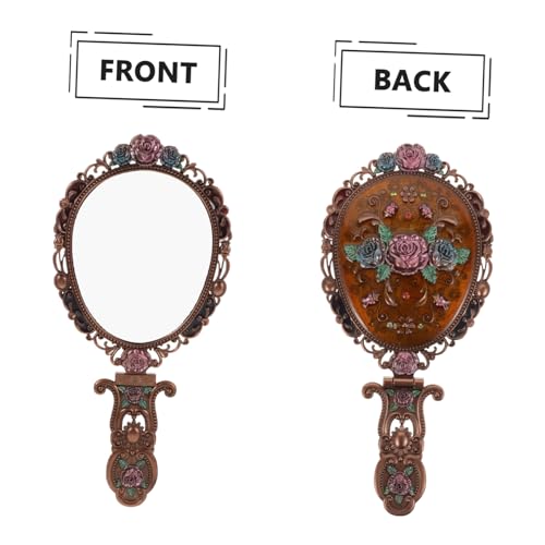 Miroir de maquillage pliable pour éviter les reflets flous en déplacement - 3