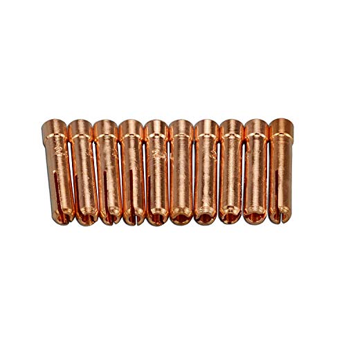 Image of RIVERWELD TIG Collets 13N23 3 /32 inch 2.4mm work with 13N28 Collet Bodies 10pcs