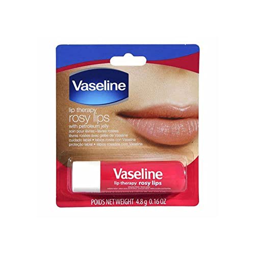 Vaseline Lip Therapy Stick, Rosy Lips, 9.6g (Twin Pack)