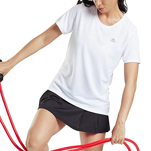 Haimont Athletic T Shirts For Women Short Sleeve Running Performance Active Shirts Quick Dry Breathable Tops For Gym Hiking Exercise Workout, White, Xxl #TOP5