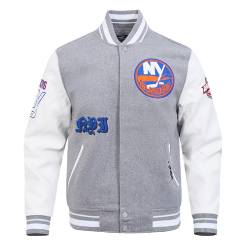 Image of Pro Standard Mens NHL Old English Varsity Jacket
