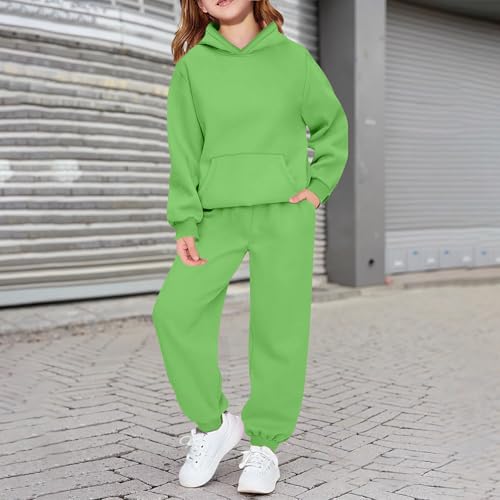 Girls Boys Tracksuit Cotton Pullover Hoodie Kids Jogging Sportswear Clothes Set 2 Piece Sweatsuit Outfit Sweatshirt + Joggers4