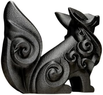 Abstract Dog Sculpture – Modern Canine Decor for Desk, Shelf & Countertop (Gold) image 5