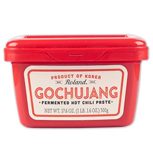 Roland Foods Gochujang, Korean Fermented Hot Chili Paste, 17.6 Oz