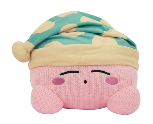 Peluche Tomy Kirby Endormi Nuiguru Knit en crochet 38 cm - vue 2
