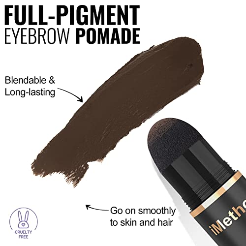 image for iMethod Eyebrow Stamp and Eyebrow Stencil Kit - Eyebrow Stamping Kit f