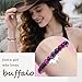 PARTNER Cute Buffalo Gifts for Women Buffals Natural Stone Beaded Healing Bracelet for Wild Animal Lover (Buffalo)
