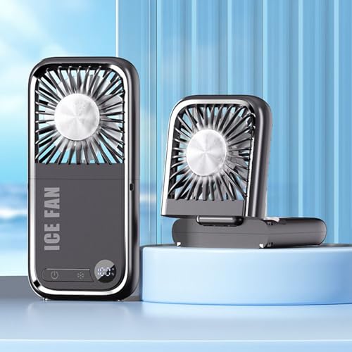 Ventilateur rechargeable puissant 3000 mAh : fraîcheur portable