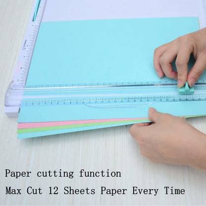 Image of MGS 1 Paper Cutter Rubber Grip Cutting Mat (Set of 1, White)