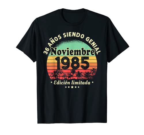 Noviembre 1985 Cumpleaños nacen Noviembre De 1985 Regalo Camiseta
