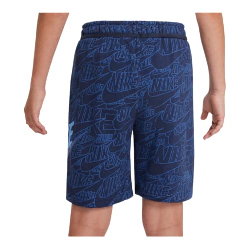 Nike Boys' Sportswear French Terry Shorts Midnight Navy2