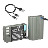 LP EN-EL3e, EL3a, EL3 Battery, 2600 mAh Battery Compatible with Nikon D700, D300s, D300, D200, D100, D90, D80, D70s, D70, D50, MH-18, MH18a, MH-19, MB-D200, MB-D10 Camera