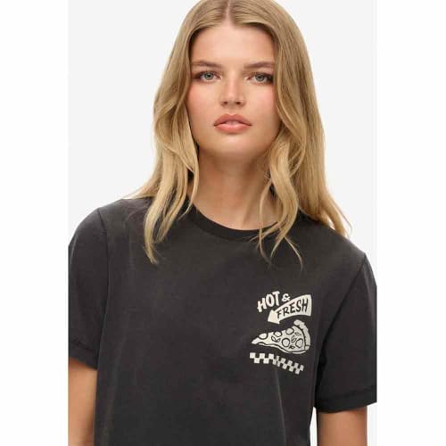 T shirt femme Superdry Roadside Trade - vue 4