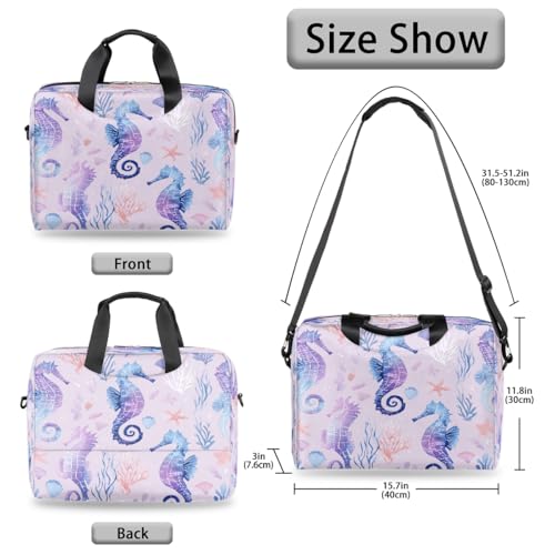 Maletín para laptop unisex 15.7x3x11.8 pulgadas resistente al agua miniatura 6