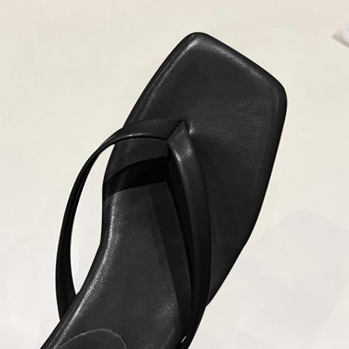 Kitten Heels Sandals for Women Wide Feet Flip Flops Slip On Dressy Sandals Casual Summer Slippers Dressy Comfortable Shoes Thong Slippers Indoor and Outdoor Lightweight Open Toe Kitten Heels 20254