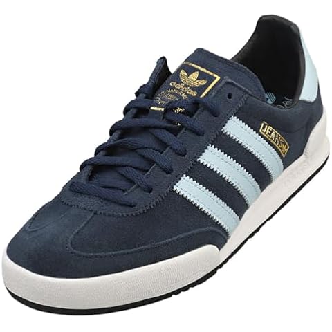adidas Originals Jeans Trainers- Collegiate Navy Clear Sky White Cover