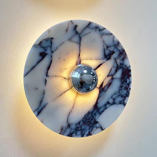 Apliques de pared de mármol decorativos para renovar la luz de tu salón