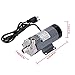 ZDAGELD Magnetic Pump, 304 Stainless Steel, Fully Sealed Structure, Advanced Performance, Wear Shaft, Industrial Home Brew, Magnetic Materials, for Water Condiments Brewing