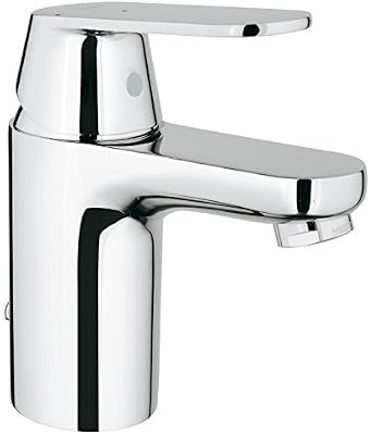 Grohe Eurosmart Cosmopolitan - Grifo de lavabo 1/2" Tamaño S, color cromo (Ref.3282700E) bajo caño de 148 mm