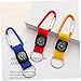 BESPORTBLE Compass Carabiner Keychain Set Lightweight Metal Compass for Boys and Girls Adults Random Color