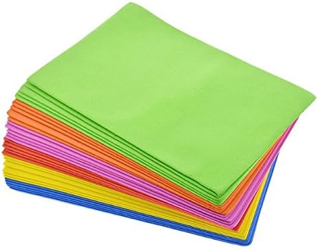 Crafters Square Foam Sheets for Arts and Crafting Projects (32 Sheets, 6 Assorted Colors)