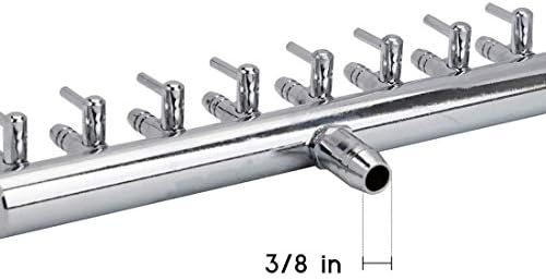 Bnafes 12-Way Air Flow Control Valve for Aquarium Fish Tank