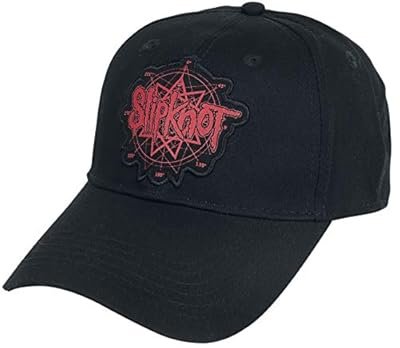 Slipknot Logo - Baseball Cap Unisex Gorra Negro, 100% algodón, | Ya disponible en tu tienda friki favorita! En mundofriki.es!