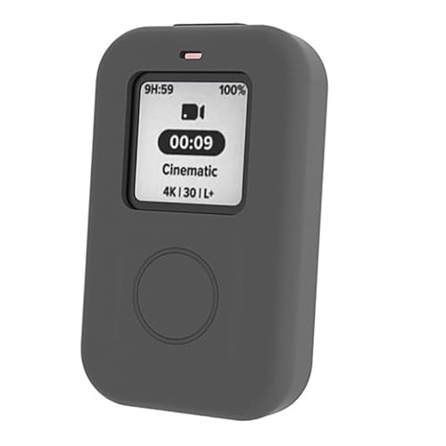 Gopro Hero 11 10 9 コントローラ 対応 シリコン保護ケース 防塵 傷防止 シリコンカバー (ブラック)