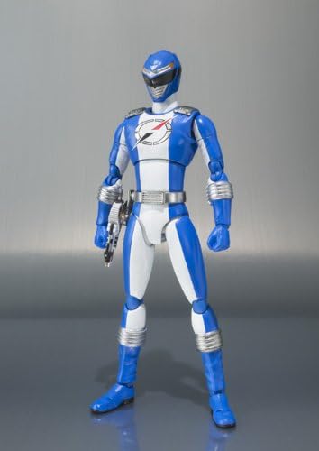Miniatura 8 de TAMASHII NATIONS Bandai Overdrive Ranger Power Rangers Operation Overdrive S.H.Figuarts Figura de acción, azul y negro