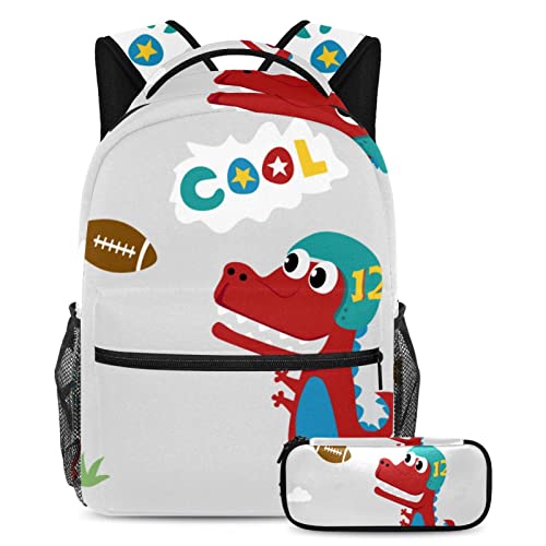 Sac à dos de combat avec trousse ultra résistant face à l'usure scolaire