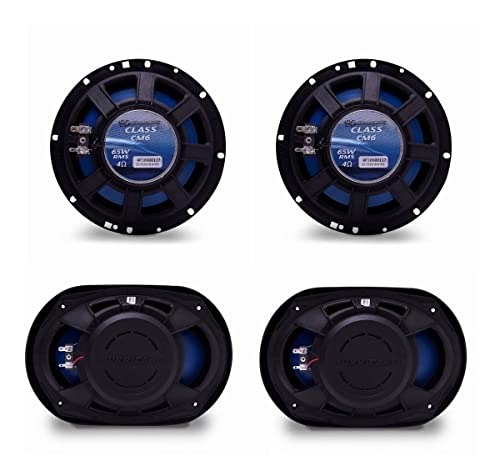 Kit Alto Falante Hurricane 6 + 6x9 310w Rms + Modulo Stetsom