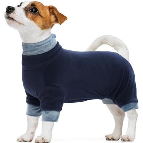 Kuoser Fleece Dog Jumper for Winter Cover