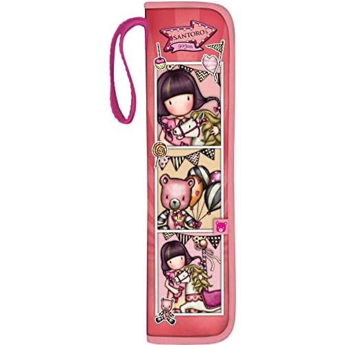 Santoro, Portaflautas Gorjuss Fairground Carousel 10X36X2,5Cm Unisex niños, Multicolor, Talla única