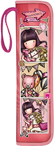 SANTORO, Portaflautas Gorjuss Fairground Carousel 10X36X2,5Cm Unisex niños, Multicolor, Talla única