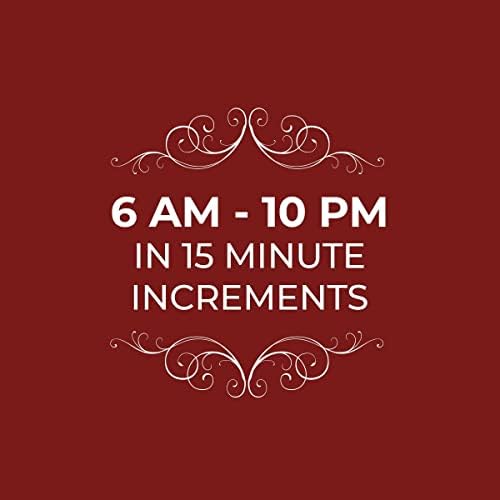 Portage Business Appointment Book and Daily Planner  Undated Appointment Book 2023, Hourly Planner in 15 Minute Intervals, Durable With Extra Thick Cover, Spiral Bound With Rounded Pages  17 x 35 cm, 2 Column, 200 Pages (100 Sheets)