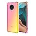 Produktbild DYIGO Hülle für Xiaomi Poco X3 NFC,TPU stoßfeste Handyhülle,verbesserter Eckenschutz,Farbverlauf.(Rosa Gold)