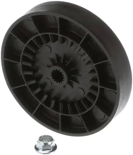 WH03X32097 Washer Washing Machine Transmission Pulley and Nut Compatible With GE Washing Machine - Budora - AP6996076, WH49X25379, WH03X28859