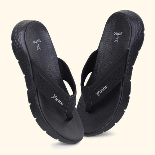 Image of YOHO Snugly 005 Slippers For Men | Cushioned Support | Lightweight Grip | Breathable Comfort | Long-Lasting Build