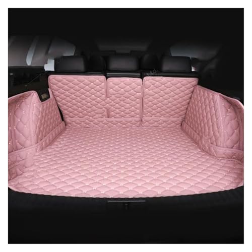 トランク マット に適合する レクサス RX 2004 2005 2006用 オートフルカバートランクマット レザーカーブートカバーパッド カーゴライナー ラゲッジカバー(Pink)
