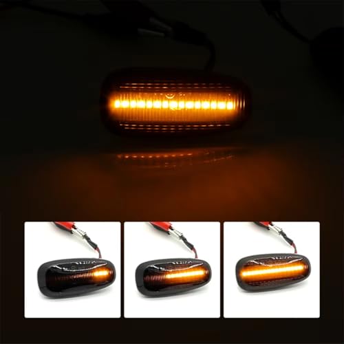 Luces de posición laterales intermitentes coche Cadillac STS 2005 2006 2007 2008 2009 2010 2011 5