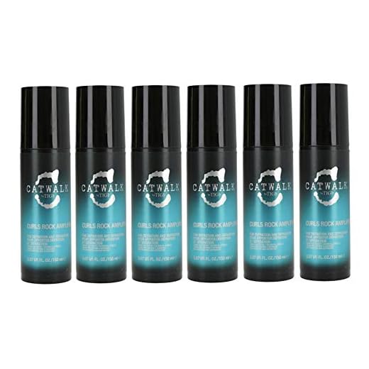 Tigi Catwalk Curlesque Curls Rock Amplifier 150ml - modelador rizos kit 6 unidades