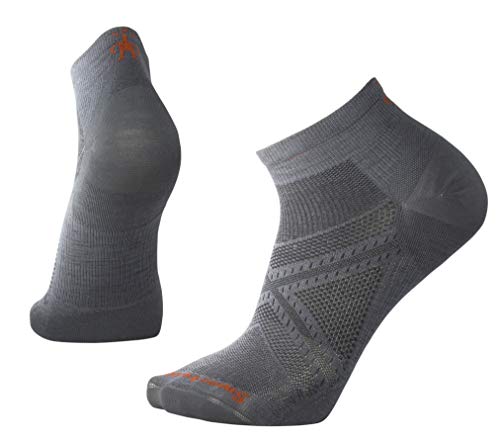 Smartwool Men's PhD Run Ultra Light Low Cut Socks (Graphite) X-Large