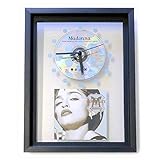  MADONNA - The Immaculate Collection: GERAHMTE CD-WANDUHR/Exklusives Design