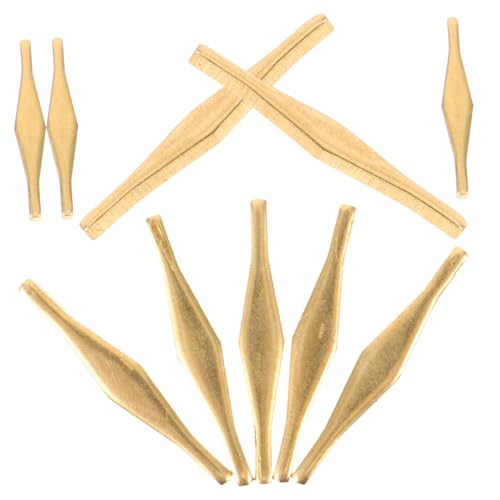 SEWOART Ceramic Restoration Kit 10pcs Copper Nails Ceramic Repair Kit for Porcelain and Ceramic Hole Repair
