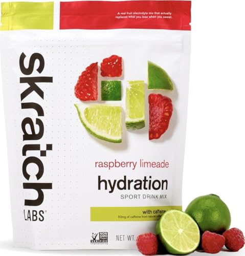 Skratch Labs, Raspberry Limeade Sport Hydration Drink Mix, 15.5 Ounce