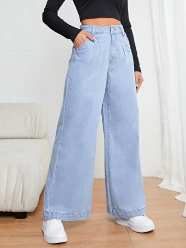 Image of KOTTY Soft Stretch Straight Fit Jeans - Mid Waist Structured Look